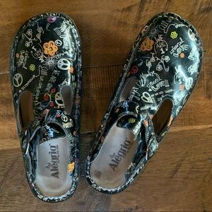 Alegria clog shoe.